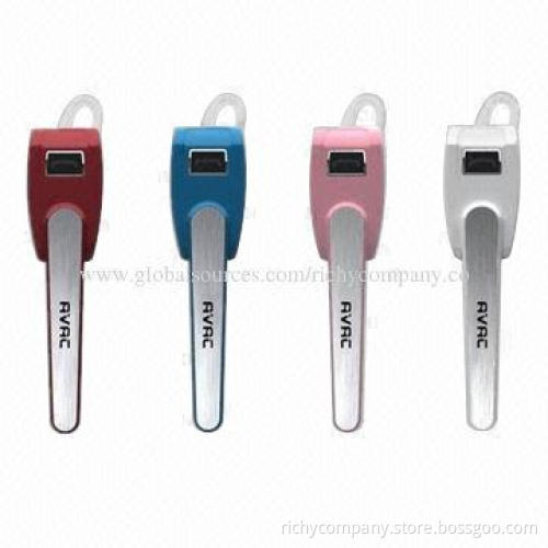 Bluetooth headset with fully automatic features and in-car design